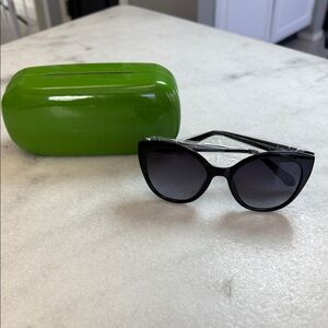 Kate Spade Black Cat-Eye Sunglasses